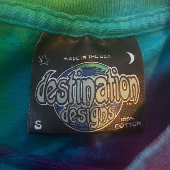 VTG 1998 US Open Olympic Club Tie Dye Shirt‎ - Picture 8 of 8